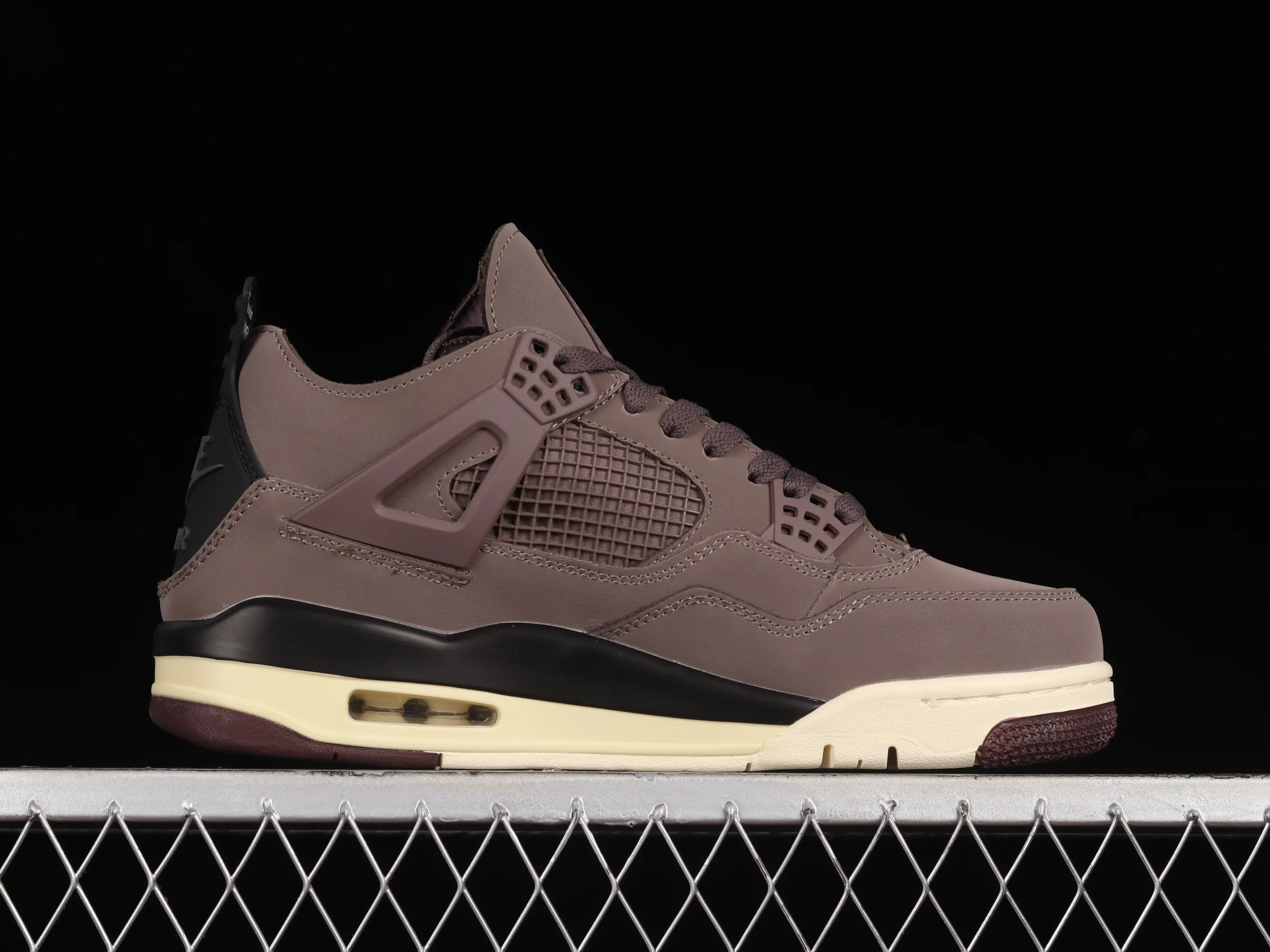 All categories Air Jordan Jordan series basketball shoes Air Jordan 4 A Ma Maniére x Air Jordan 4 "Violet Ore" AJ4 Joe 4 joint model Burgundy red DV6773-220
